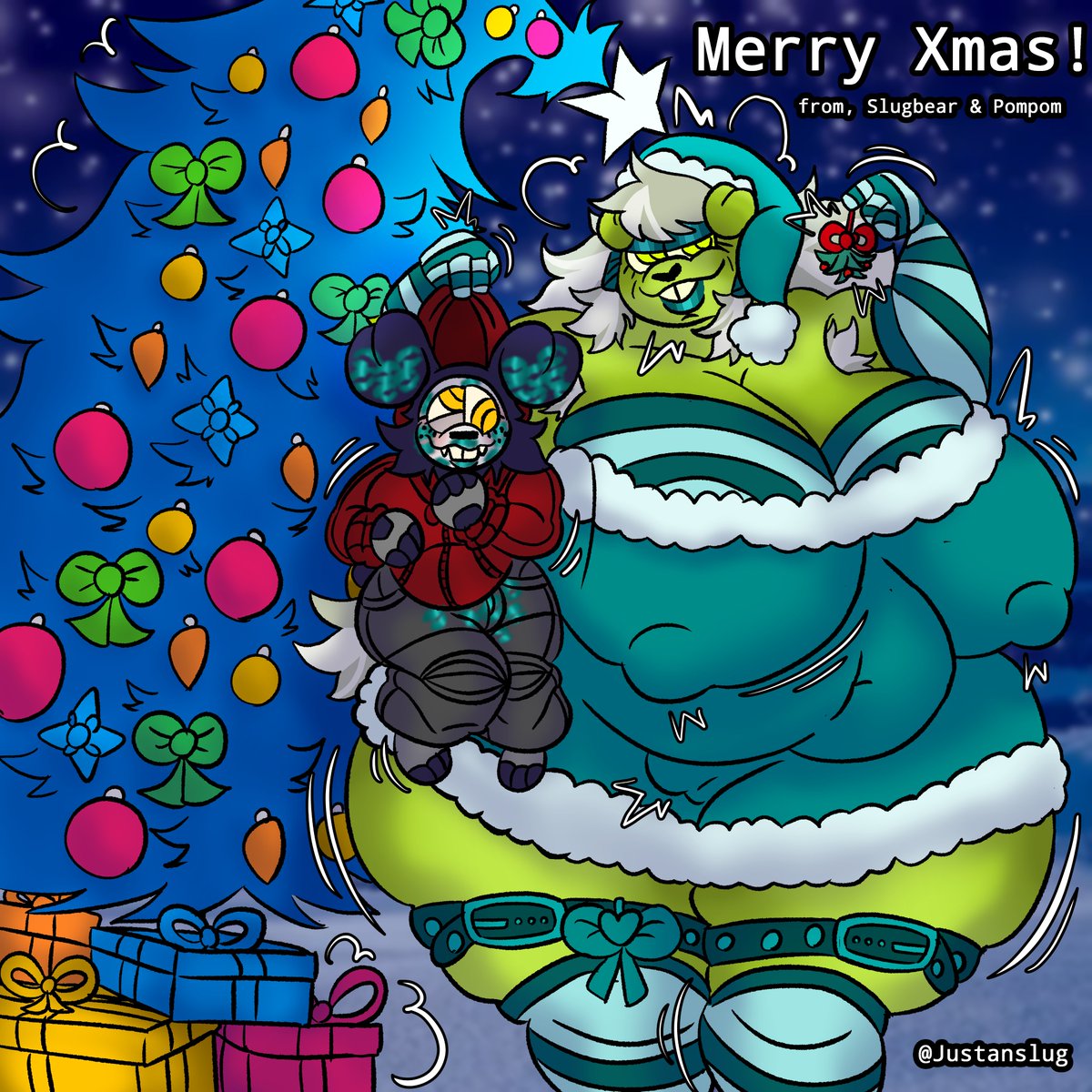 MERRY CHRISTMAS!!! | with love, Slugger🐌💚🎄