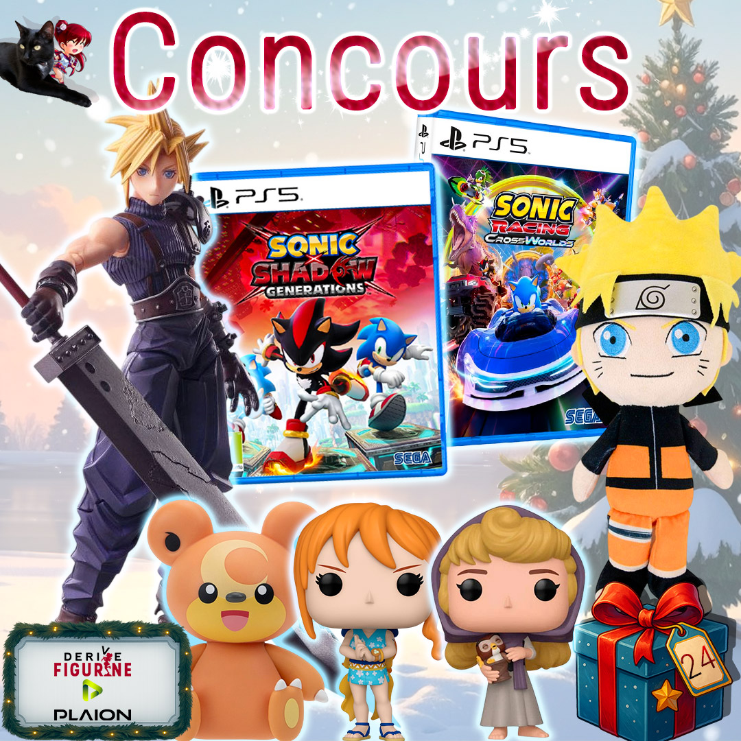 🎁🎁Concours Calendrier de l'Avent 24 avec <a href="/PLAION_FR/">PLAION France 🎮</a> 🎁🎁

Dernier jour pour jouer ➡️ derivefigurine.com/fr/content/295…

Tu pourras :

❤️RT ce post
✅Follow <a href="/PLAION_FR/">PLAION France 🎮</a> et <a href="/DeriveFigurine/">DeriveFigurine</a> 

1 gagnant
TAS le 25/12