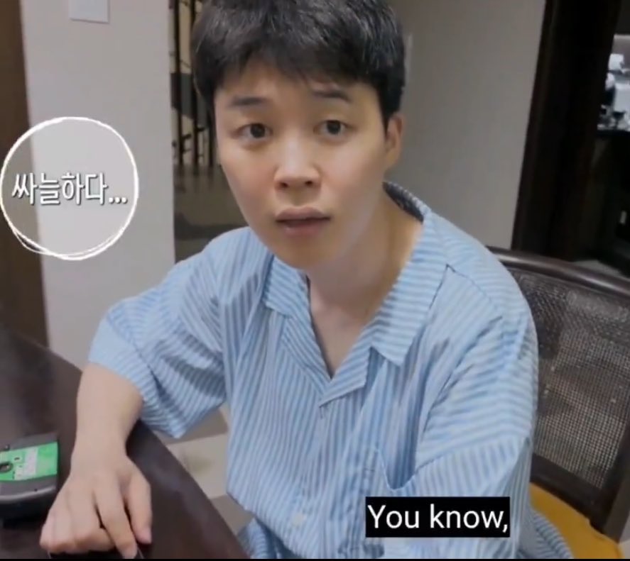 jmnberries's tweet image. the fear in jimins eyes when the staff were about to take his phone away he FLEW out of their sight before they even told him anything 😭