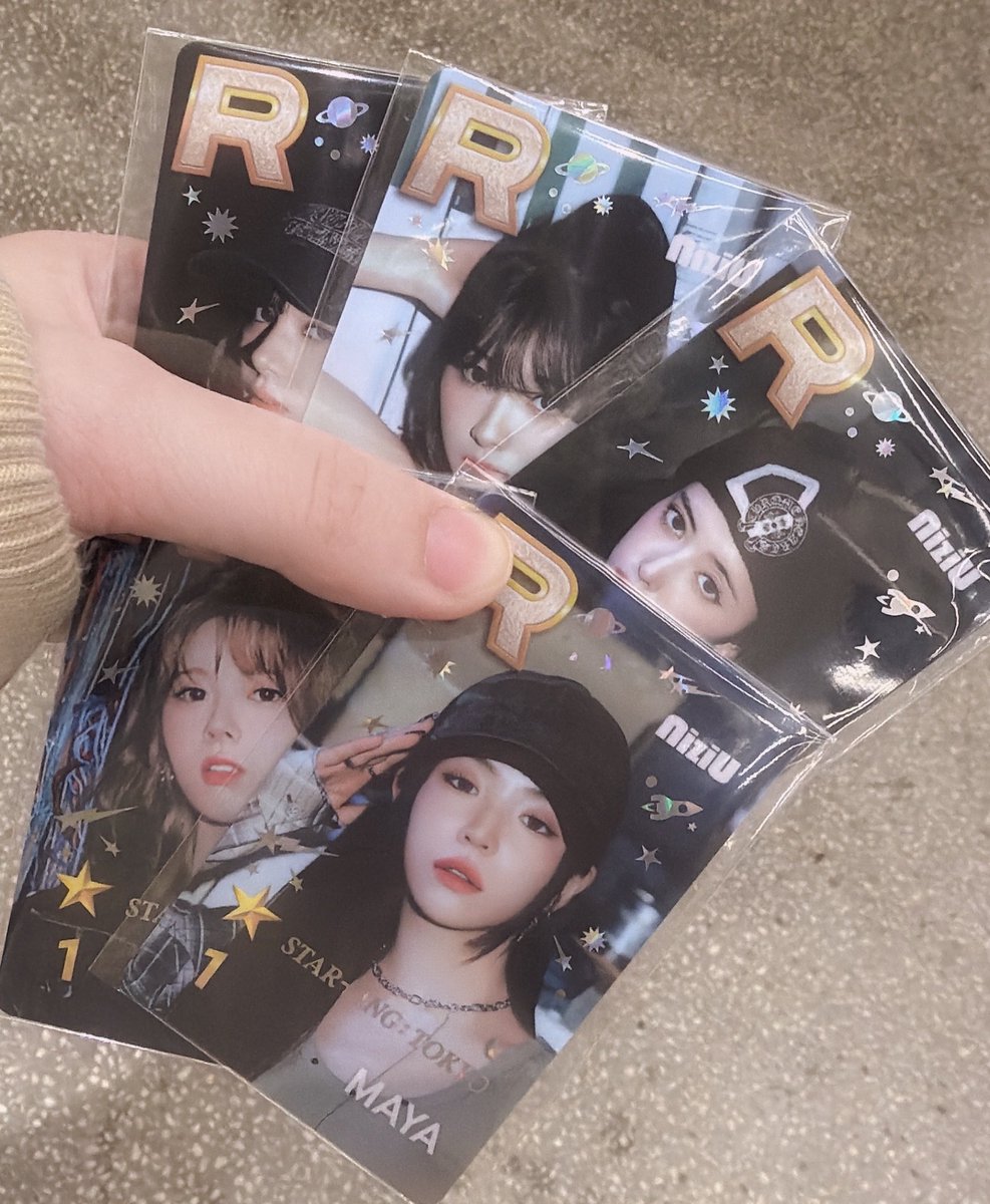 NiziU シュスジェ　ssjyp リアルカード　リク NiziU トレカ SSJYP シュスジェ リアルカード ハラカド リク - メルカリ