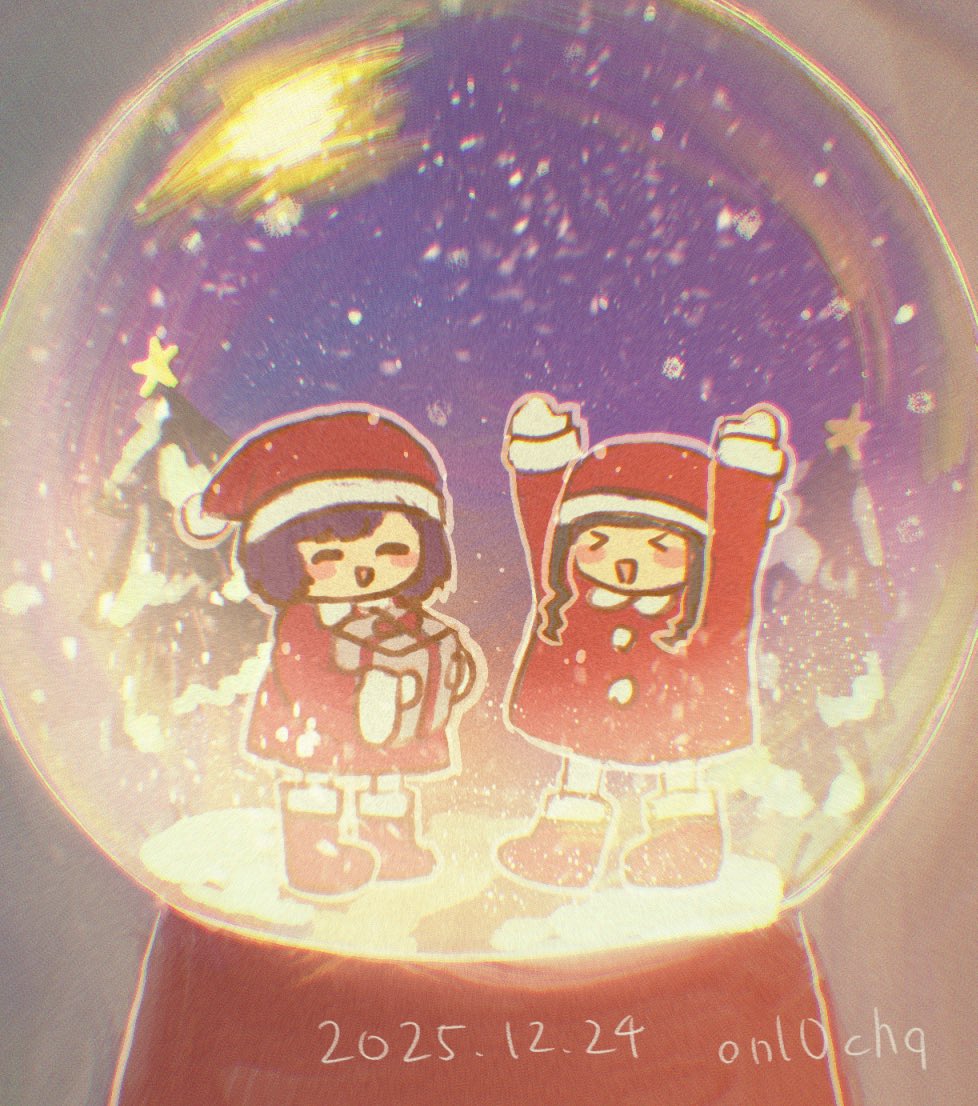 メリークリスマス🎄⛄️⭐️ドリトラインスノーボール！ #ドーリー・トライン