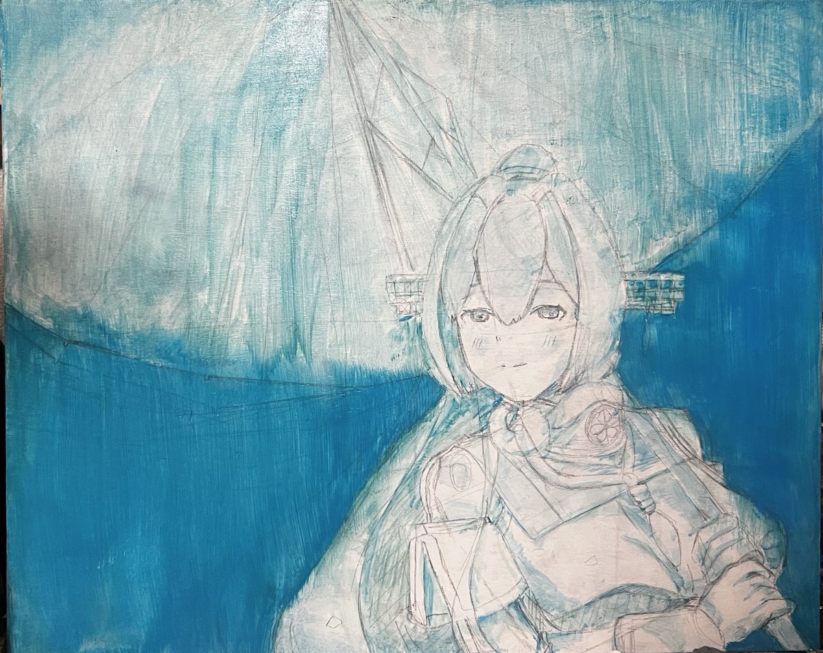 Post by し ら す@C107_1日目東T-43a on X: 下塗り