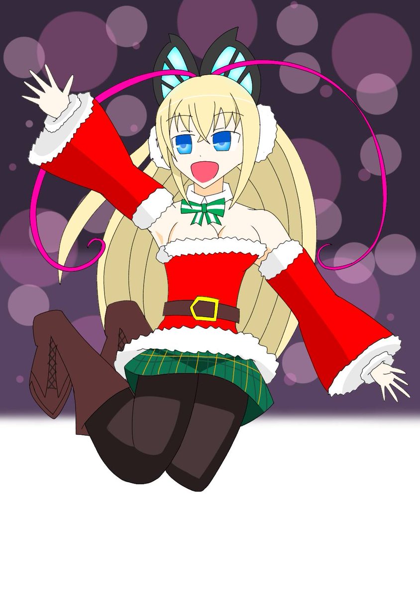 bang6volt's tweet image. 【Merry Christmas! ~Morpho~】

#ガンロックアーツ
#ガンヴォルトアート
#インティ絵
#gunvolt