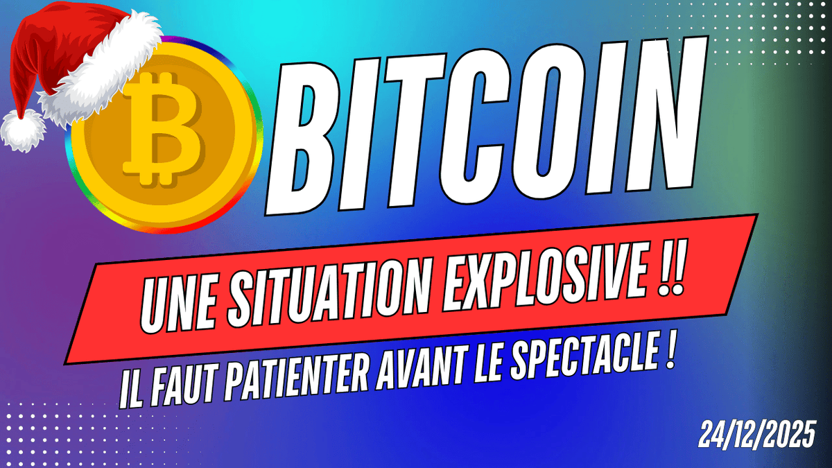 BITCOIN UNE SITUATION EXPLOSIVE 💣 ! IL FAUT PATIENTER ENCORE UN PEU ! ANALYSE MARCHÉ CRYPTO &amp; NEWS ✅

Vidéo disponible içi :
👉 youtu.be/cql59OaFQSs

- Commentez ma vidéo sur YouTube ✅
- Partagez et retweetez à fond 

🔥

$BTC #Bitcoin #crypto #Bullrun