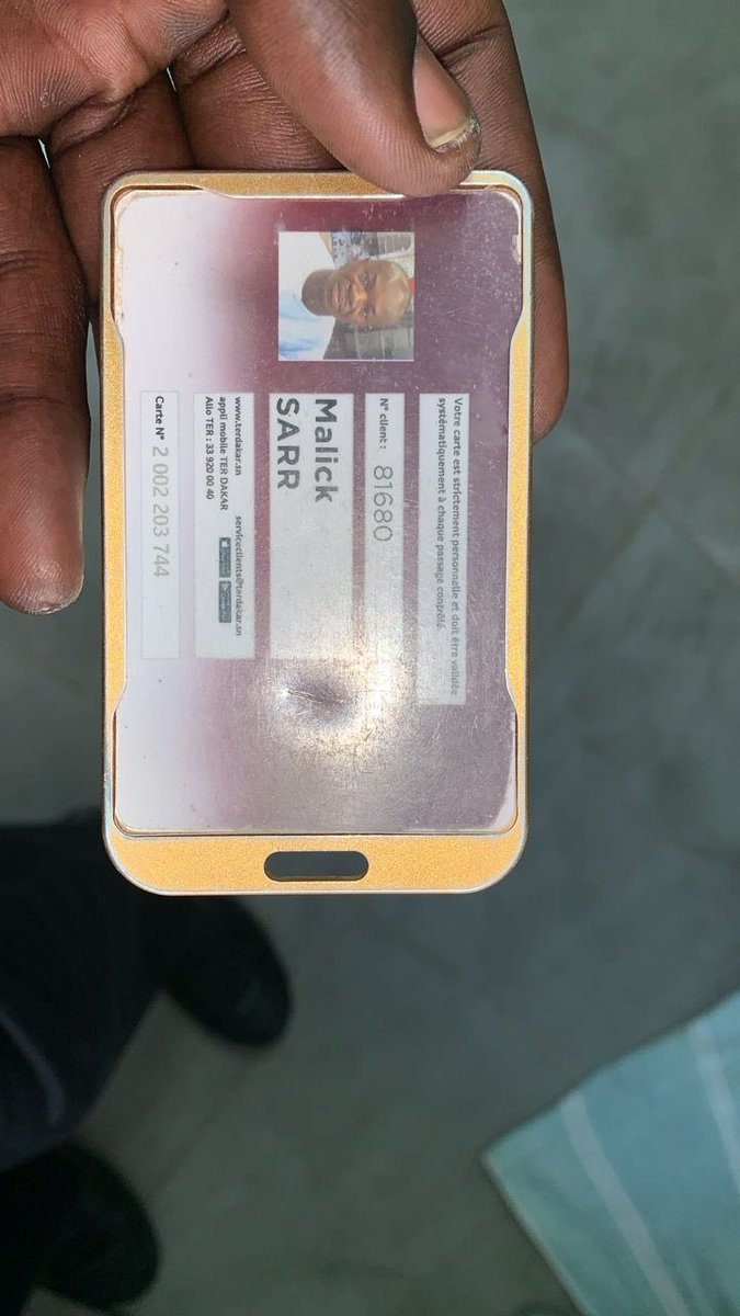 ‼️ Carte abonnement TER ramassé
Rt apprécie