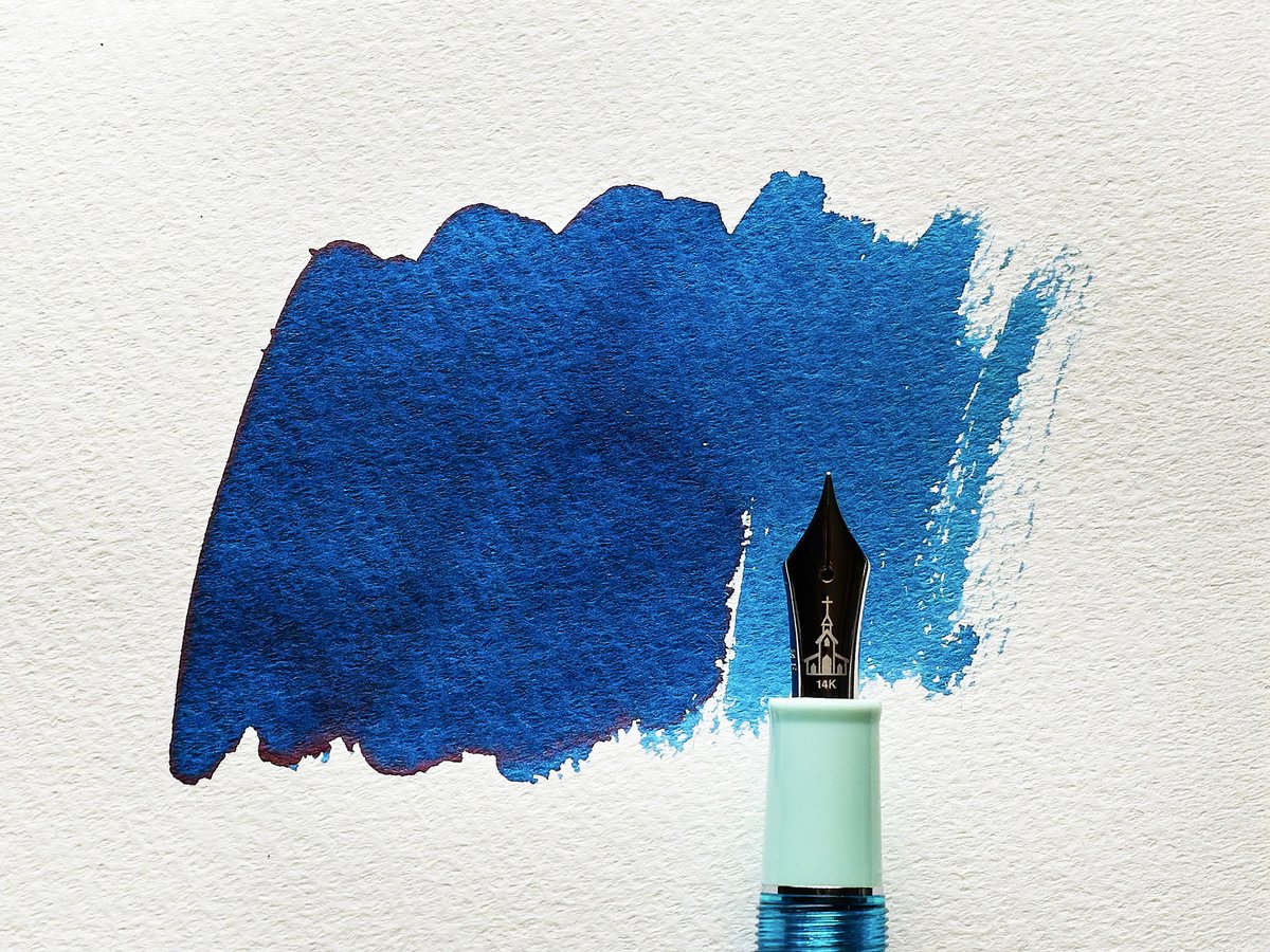 長崎美景 万年筆 教会スカイミント 字幅M石丸文行堂 長崎美景 教会