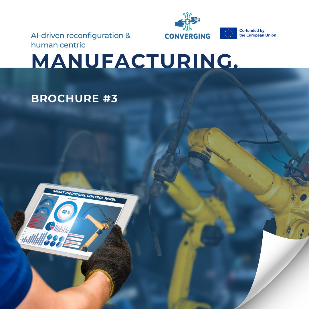 ConvergingEu's tweet image. Idea → reality → impact

#CONVERGING didn’t stop at concepts.

Check our third brochure. How vision, technology and real factories come together.

✨ One interactive guide
✨ One clear story
✨ One smart read

🔗 converging-project.eu/brochures

#HorizonEU