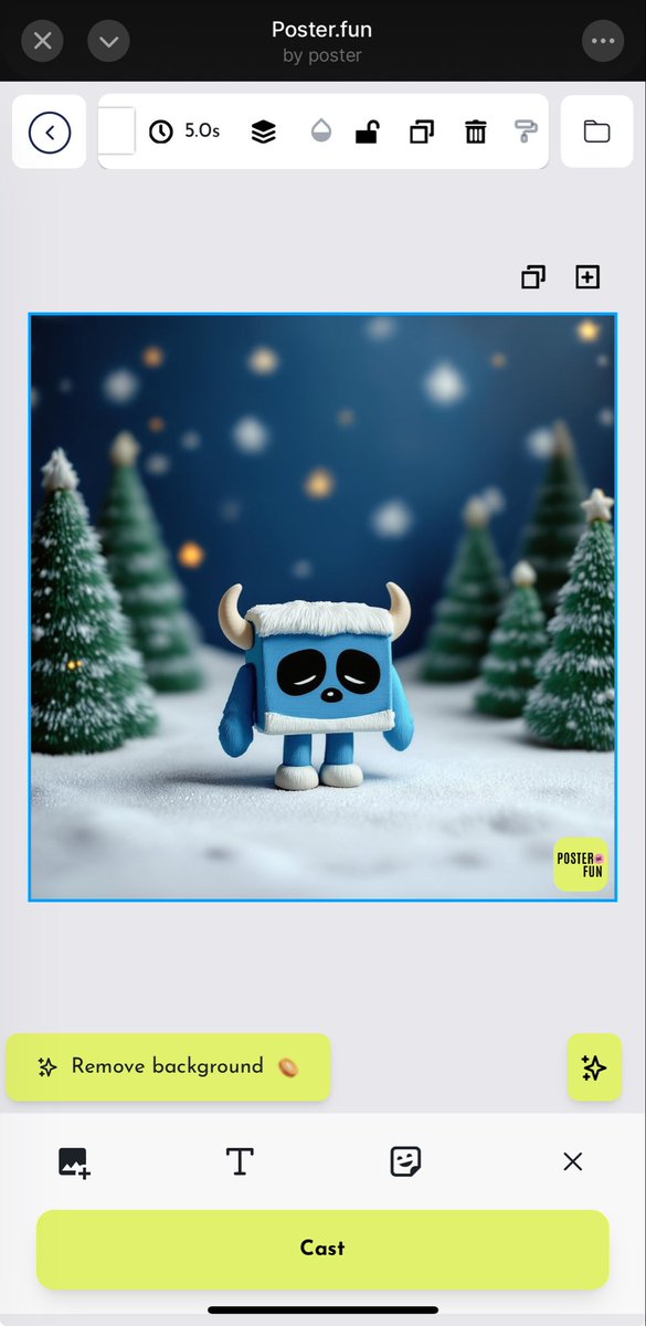 pro tip:

complete the latest earn $BILLIE quest by creating a holiday themed billie with <a href="/Posterdotfun/">Poster.Fun</a> 👀