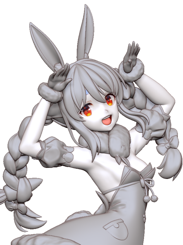 2026年の2月に開催されるワンフェスに申請していた版権物の許諾が全て揃いました！
関係する運営さんや版元さんありがとうございます。
新作はホロライブから「兎田ぺこら」と
にじさんじから「魔界ノりりむ」です。
あとは間に合わせるのみ！頑張ります。
 #WF2026W