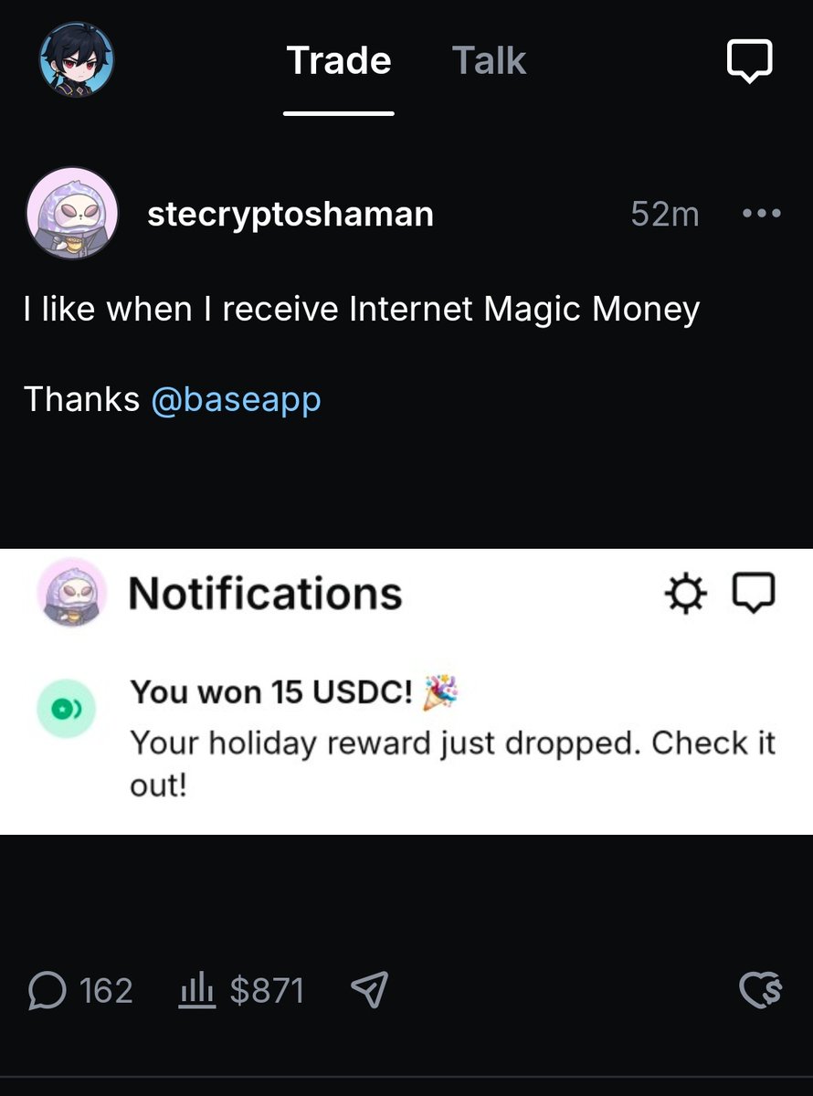 Zhonglihunter's tweet image. Thấy anh em bú trên app base quá trời luôn, mình hóng được có anh em nào đó bú tận 3k lận, không biết có thật hay không.

Anh em #chéo mình nhé base.app/invite/zhongli…

Qua đây đăng bài chéo kiếm tiền ăn tết thôi anh em.