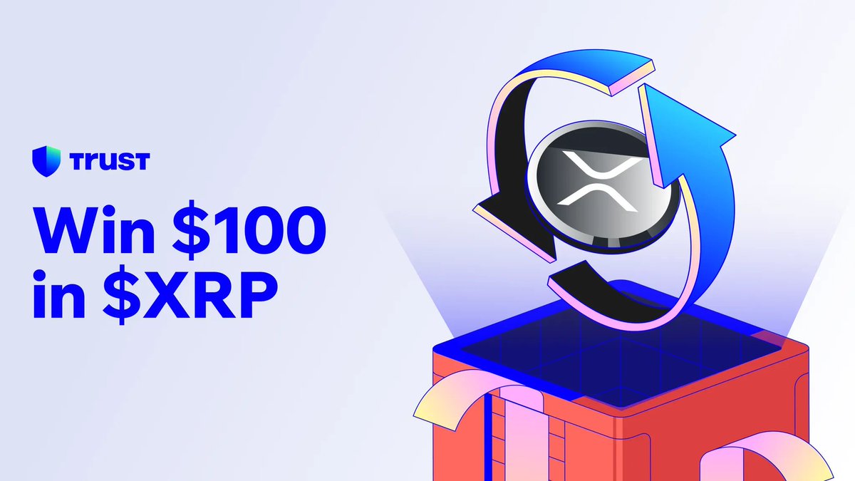 TrustWallet's tweet image. $100 of $XRP up for grabs

🎄 Day 7 of 7 Days of Swaps 🎄

✅ Follow Trust Wallet
✅ RT + tag a fren

Win $500 on the tweet below 👇