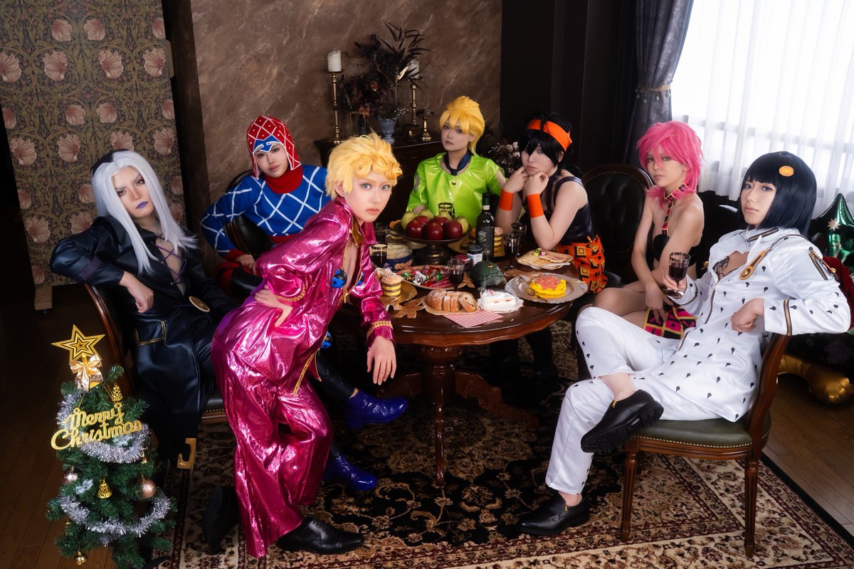 ksxxxx69's tweet photo. JJBA　cos 

Buon Natale!
Che la stella della felicità possa discendere su di te. Anche se non siamo insieme ti penso sempre.

※参加者リプに
  
 #俺の護チ1213 https://t.co/fr1HGwb6ls