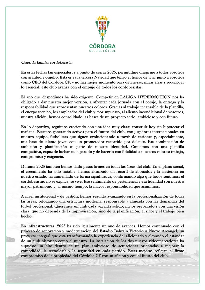 Córdoba CF tweet media