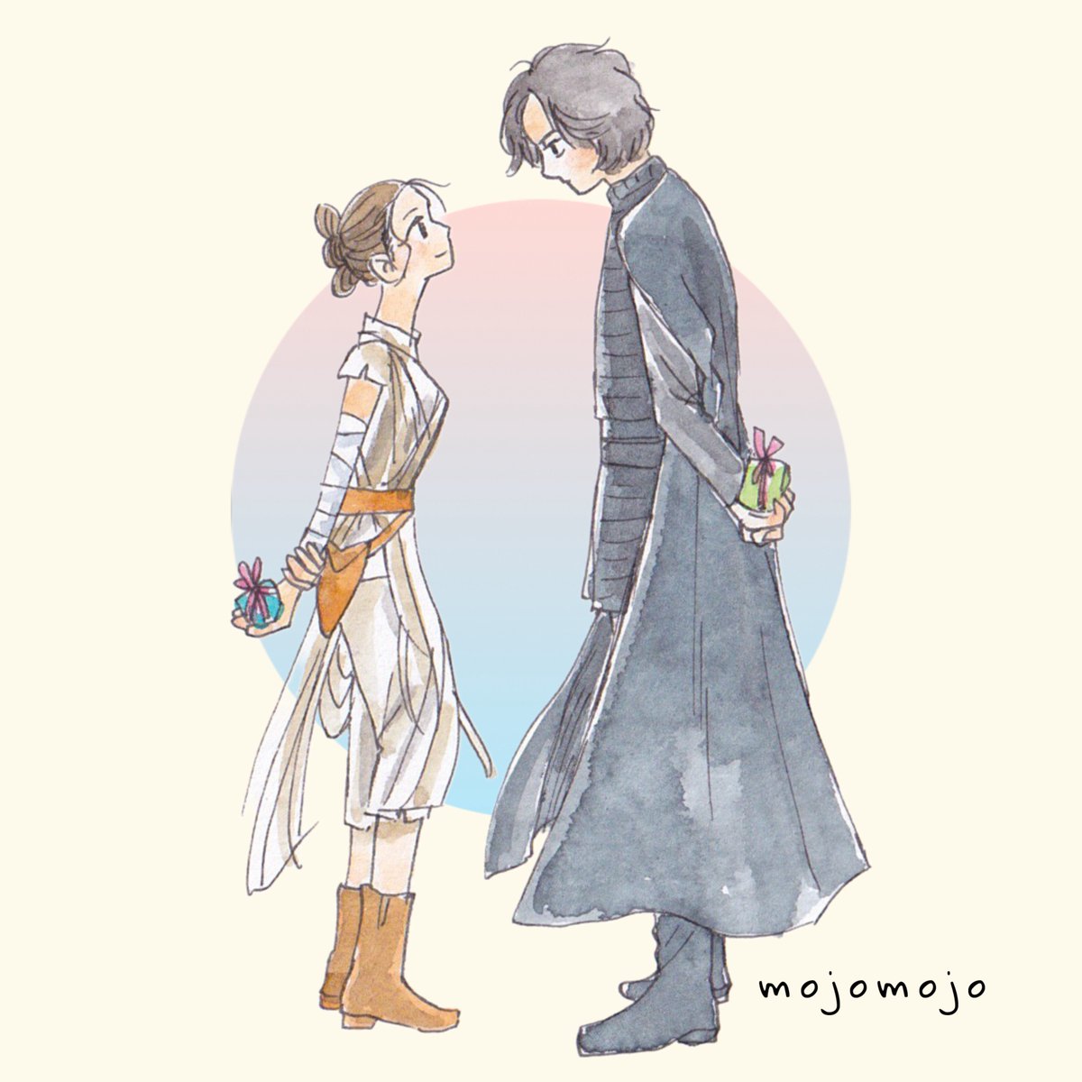 お互い秘密のXmasプレゼント🎁

久しぶりに...描いた🪐

 #reylo  #reyloart  #STARWARSfanart