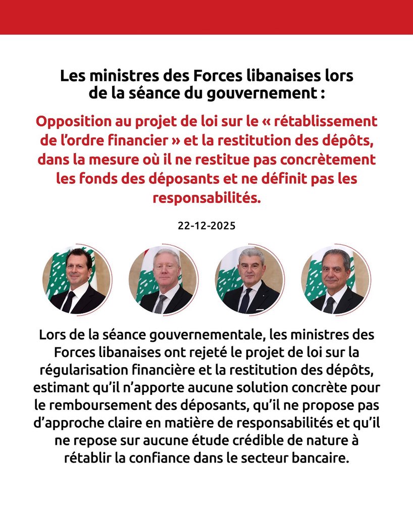 Forces Libanaises - France tweet media