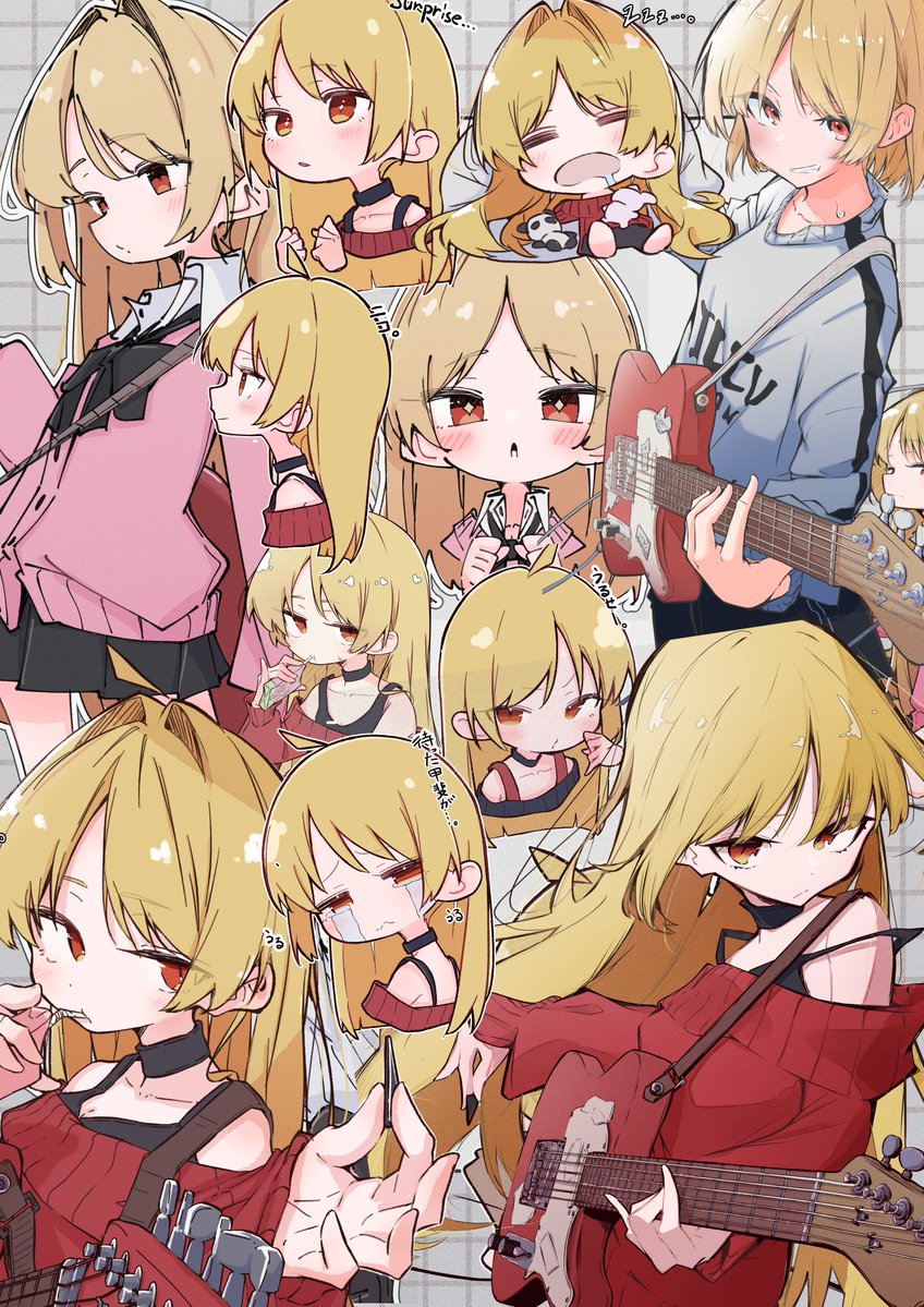 aomoringo_com's tweet image. 星歌さんが誕生日らしいので、今まで描いたの雑に詰め込んだやつ！