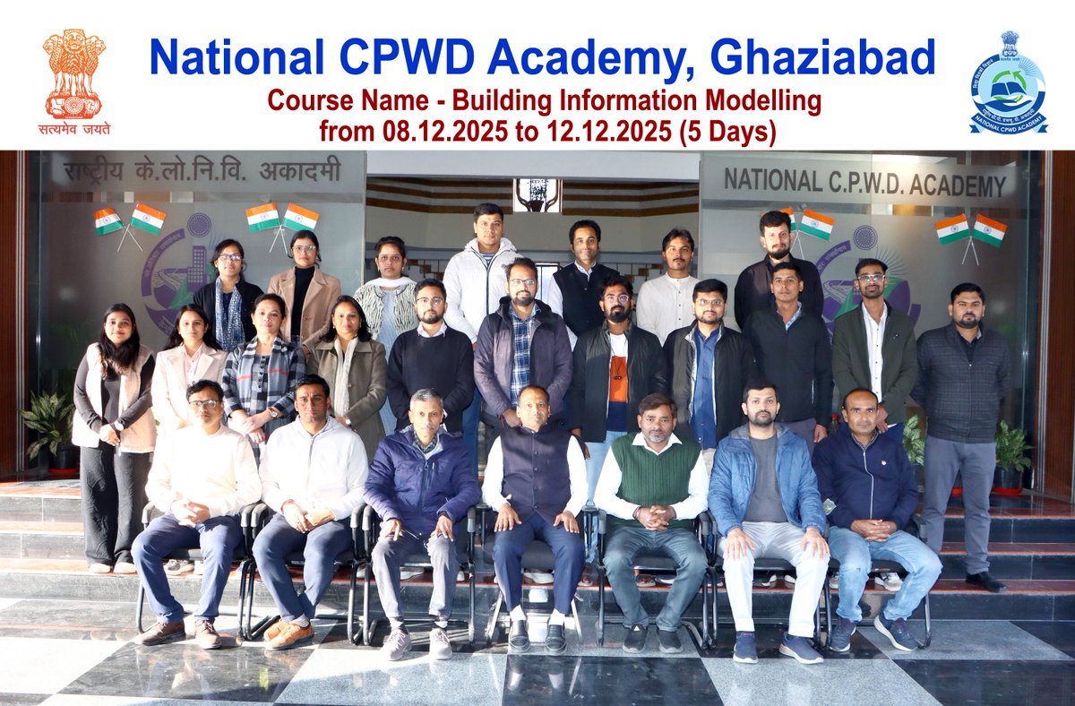 National CPWD Academy tweet media