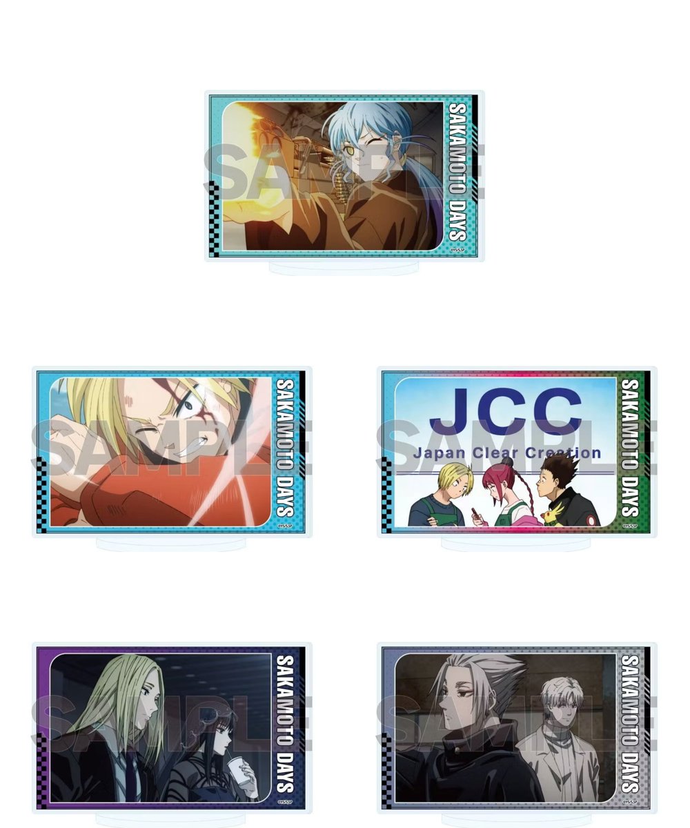 特典付き通販は本日まで！！ 「SAKAMOTO DAYS」(場面写イラスト