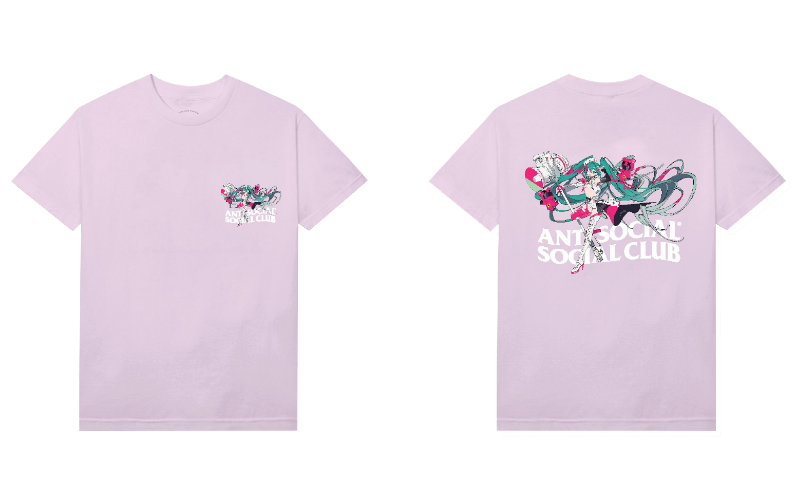 Anti Social Social Club × Racing Miku 2025 Ver.」 コラボアパレルの