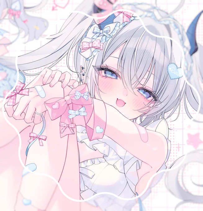 みれあさんの新刊 Sweet Shot のゲストイラストに参加しています るりちゃんを描かせていただきました✩⸝⋆