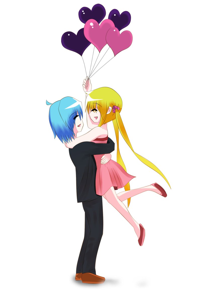 violent_cloud's tweet image. It's HayaNagi day. Loser park quickly generated with AI to make it for today. The illustration of Hayate and Nagi is mine.  #ハヤテのFA