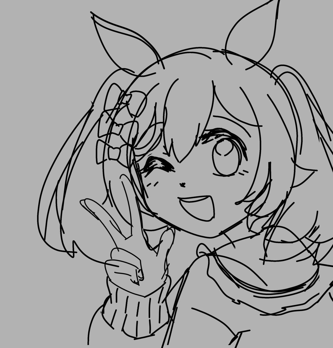 crystallizedtwo's tweet image. 5 am falco doodle