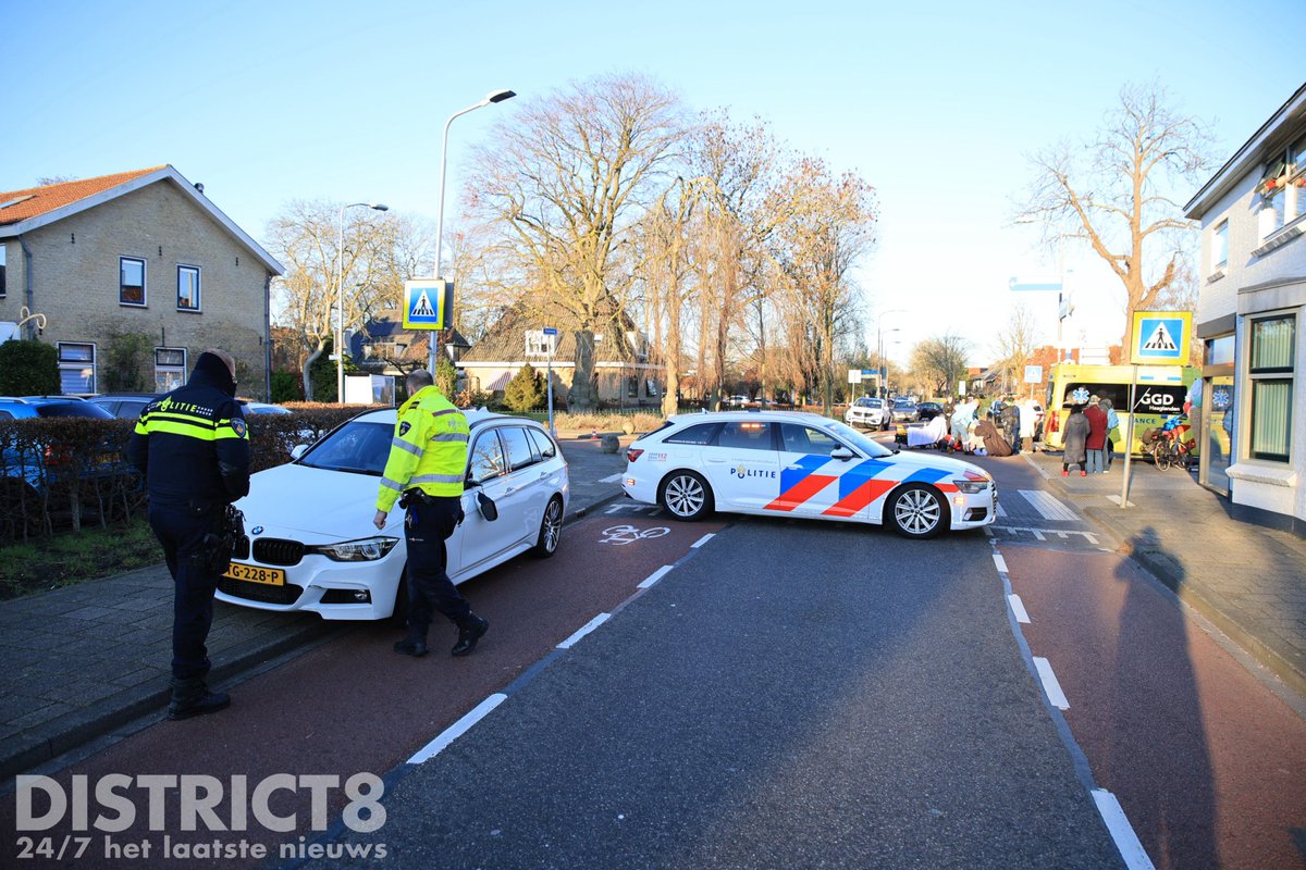 Fietsster aangereden op Kerkweg in Nootdorp