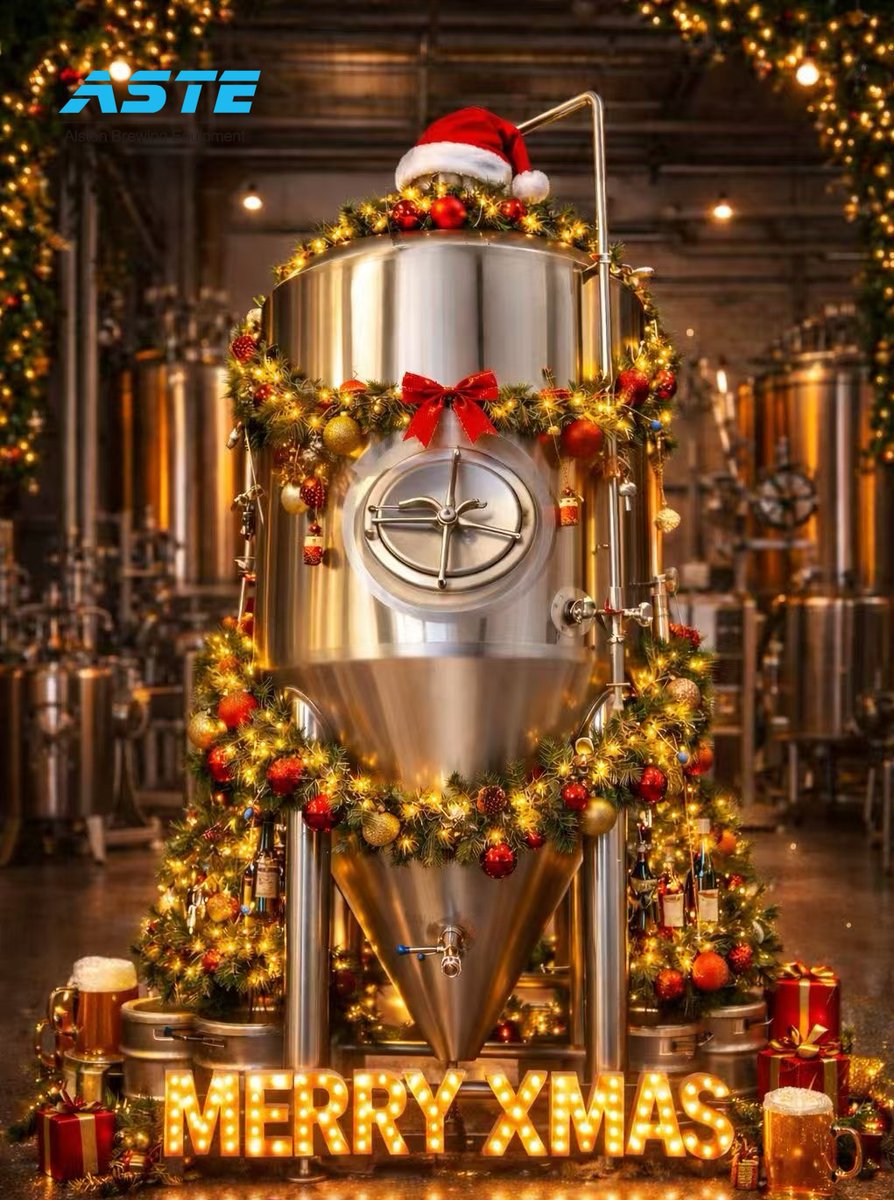 brewing_equip's tweet photo. Hi Everyone,
Merry Christmas, We hope this time brings you joy, peace, and a well-deserved rest.
Wishing you and your loved ones a wonderful Christmas filled with happiness, and a New Year brimming with health, prosperity, and new opportunities.
All the best,
Robert https://t.co/K1naYI7mFD