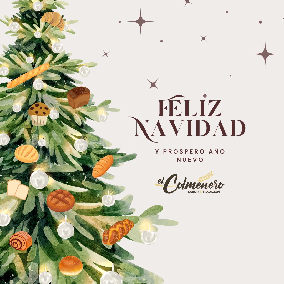 🎄Que la Nochebuena y los próximos días de la Navidad os regalen momentos inolvidables y grandes dosis de ilusión y felicidad para entrar con las pilas bien cargadas en el 2026🎄

✨Felices y dulces fiestas de parte de toda la familia de El Colmenero de Alhaurín ✨