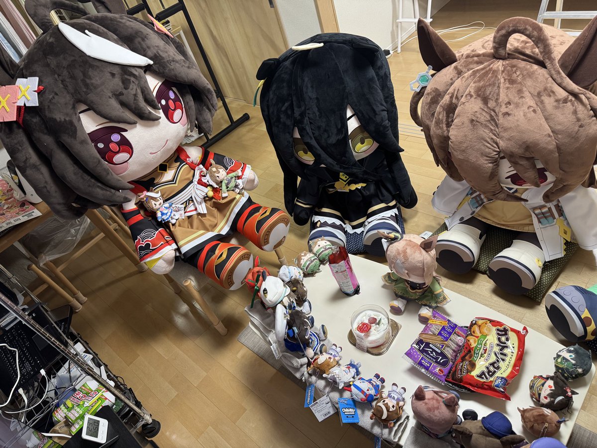どき ゅ ー と ぬいぐるみ 鬼滅の刃 のキャラクター達の超特大 