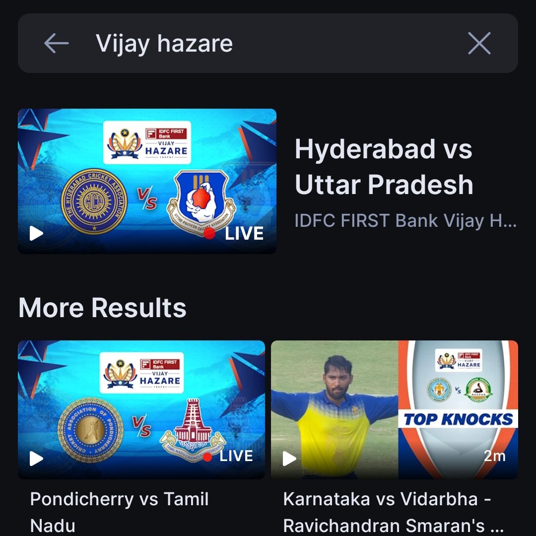 hikeverse's tweet photo. Imagine having Virat Kohli and Rohit Sharma playing domestic cricket on the same day after 15 years, and you decide to stream random dead-rubber matches instead. 🤡 

Do better @BCCI @DisneyPlusHS. We want to watch the Legends, not refresh scorecards! 📉😤#BCCI #Hotstar https://t.co/wdeuUiUTee