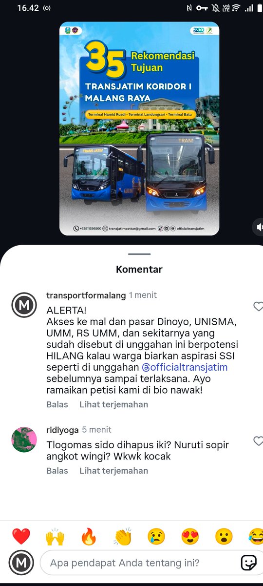 kudu nambah gebrakan e iki ben rame, tas delok maneh sing ate diilangi RAYA TLOGOMAS maneh <a href="/unmuhmalang/">U Muhammadiyah Mlg</a>