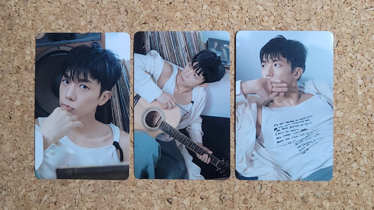 タワレコ特典のトレカがめちゃくちゃ良かった💙 #2PM #ウヨン