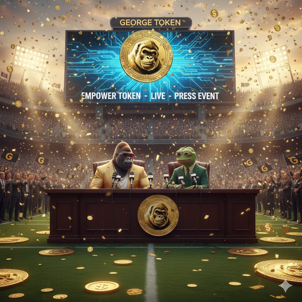 Nancy0115518896's tweet photo. 🦍 GEORGE TOKEN – Built for Strong Hands
🎁 Buy 1 BNB GEORGE &amp; get 10M PEPE 🐸
🚀 Early believers gain the advantage
👉 Enter now → https://t.co/pf2Q3aQqFr
#CryptoCommunity #MemeCoins #PEPE #BNB #Altcoins https://t.co/eu2w4ZEPDi