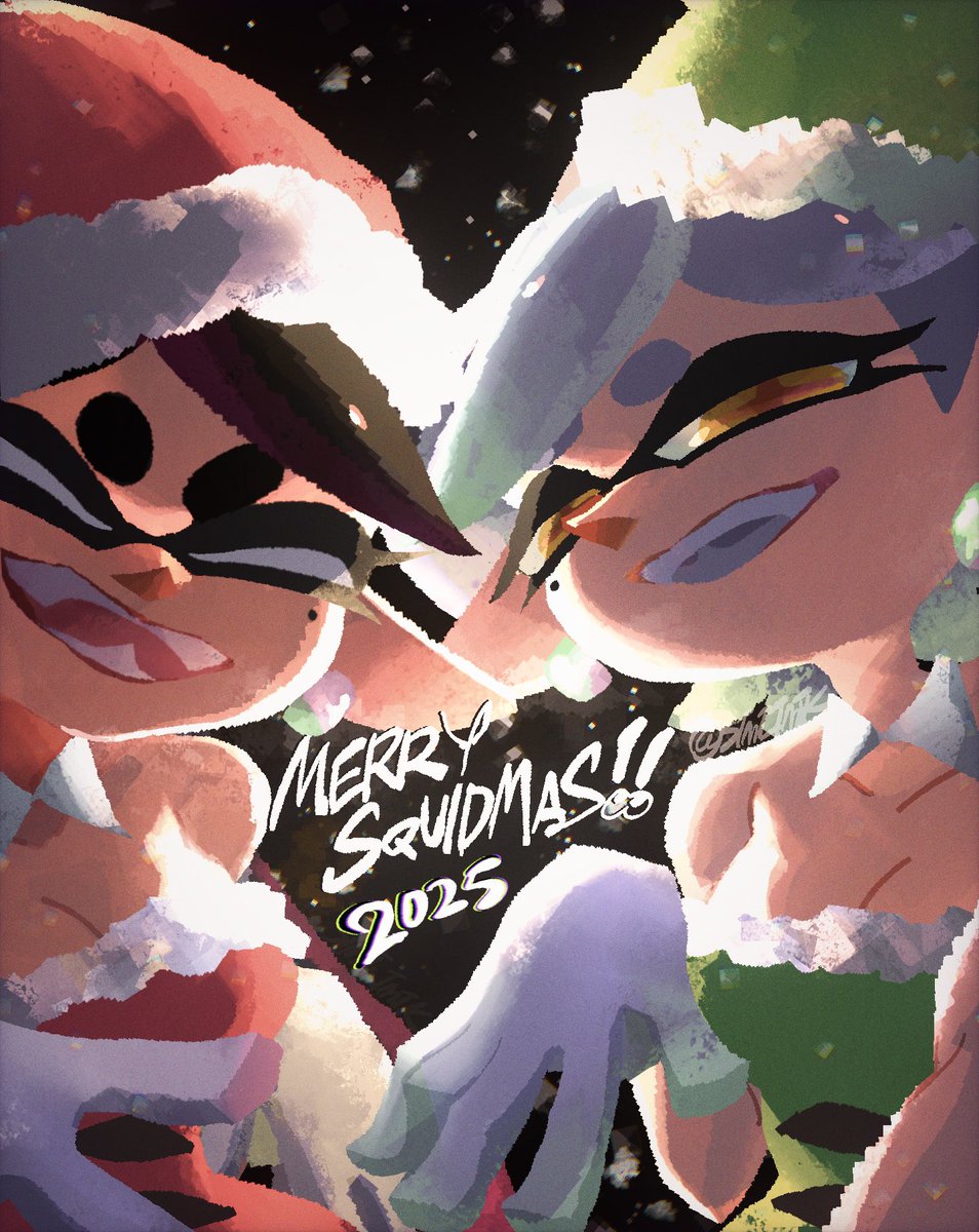 sTMT_TMTk's tweet image. Happy Holidays! 🎄🪅🎁
#Splatoon #スプラトゥーン