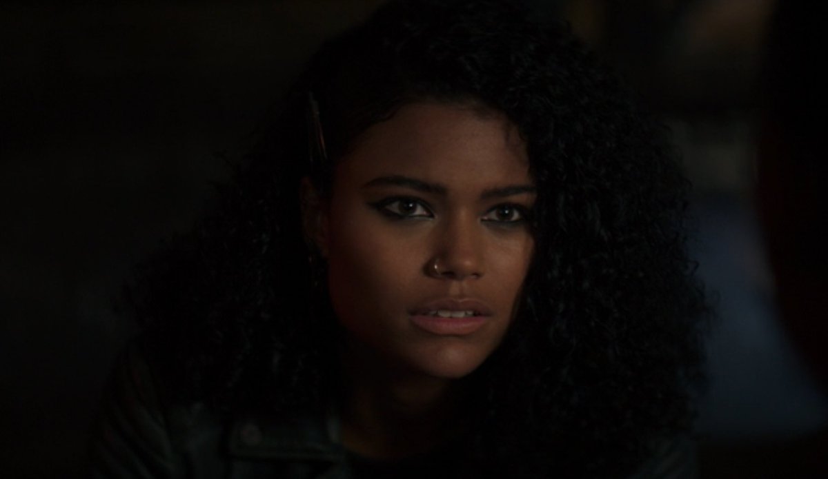 meltborne's tweet photo. tamara smart is perfect as thalia, i can’t get over it #percyjackson https://t.co/eKylz8Q3xL