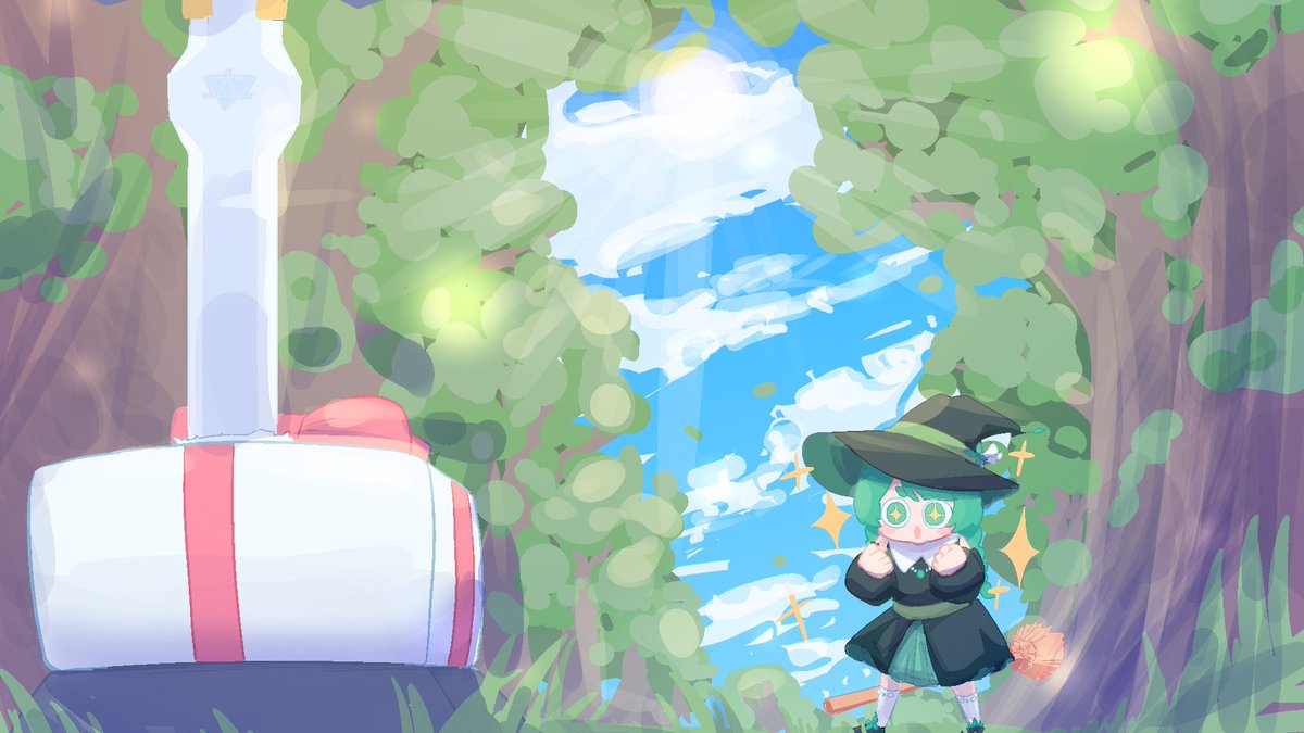 ｢こ、このプレゼントは！｣ #見習い魔女のアトリエ