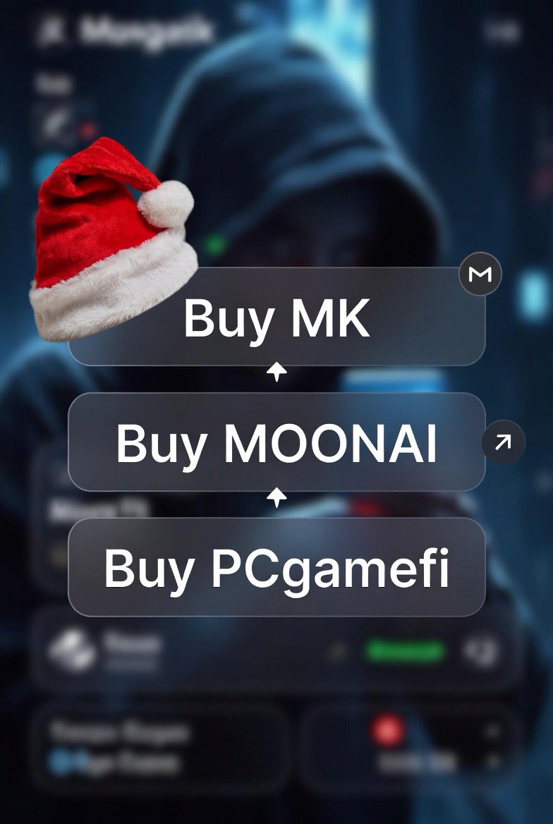 Pablo_cro's tweet image. This will be my GIFT to you 🎅

MERRY CHRISTMAS EVERYONE!
@MemeLinked 
@MoonAi_Mk 
@PCgamefi 
linktr.ee/Memelinked_Eco…