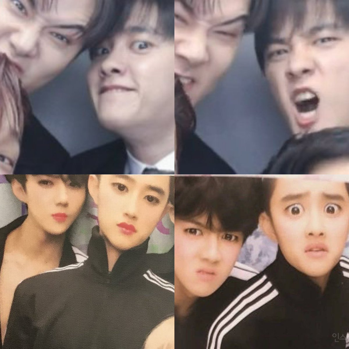 dksforlifeee's tweet image. sesoo match each others freak since day one