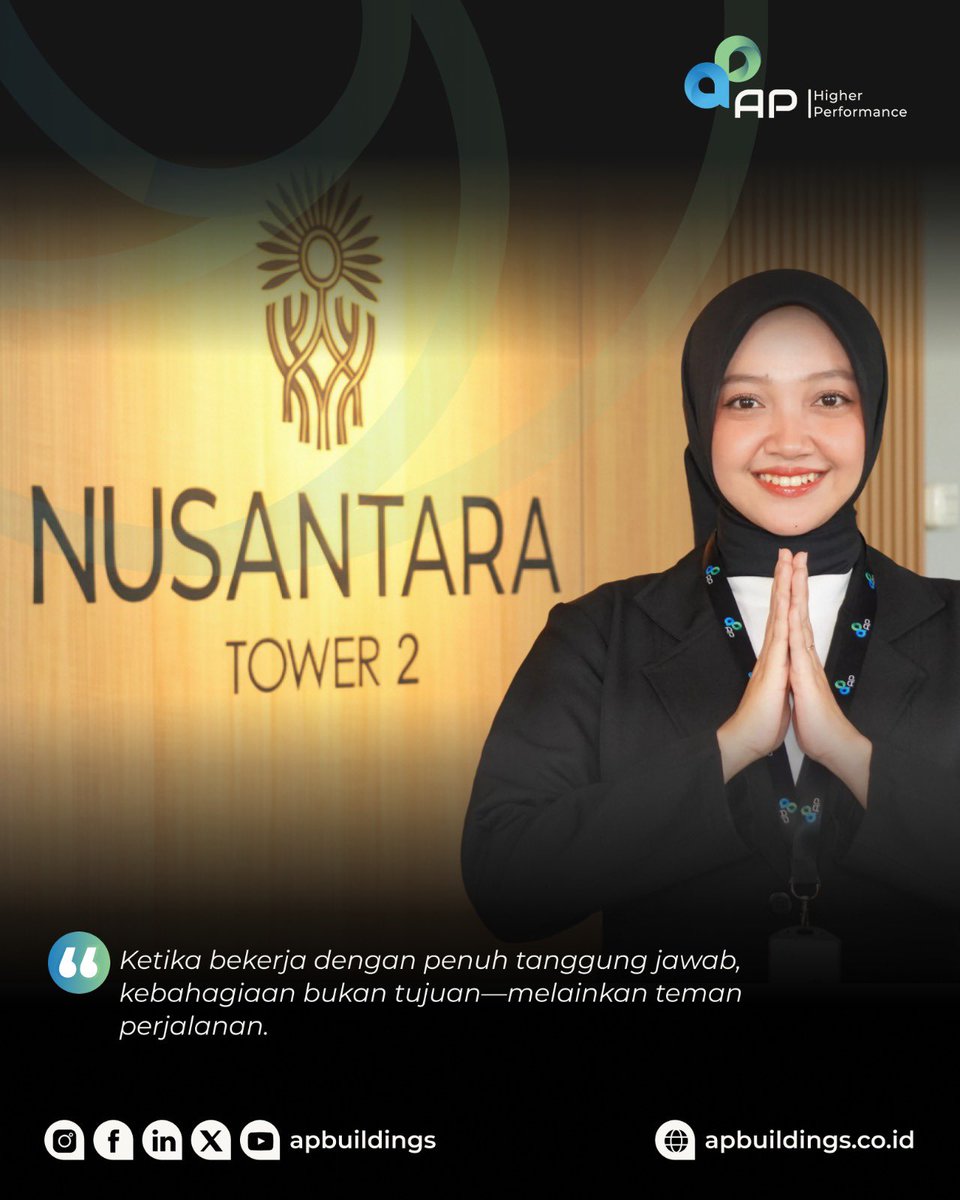 apbuildings's tweet image. Selain tanggung jawab yang terus berjalan, jangan lupa jalan-jalan. Selamat liburan ya #APFriends! 

#APBuildings #HigherPerformance #GoodVibes #CorporateLife #PositiveWork