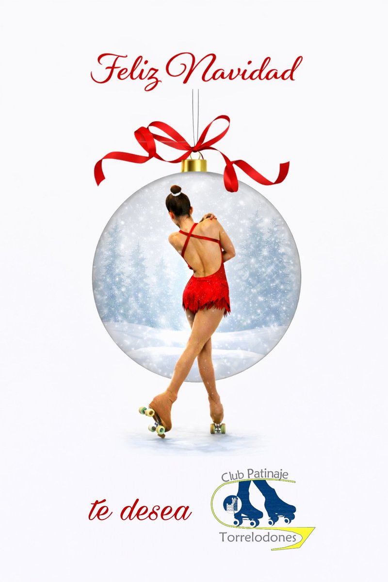 El Club Patinaje Torrelodones te desea Feliz Navidad