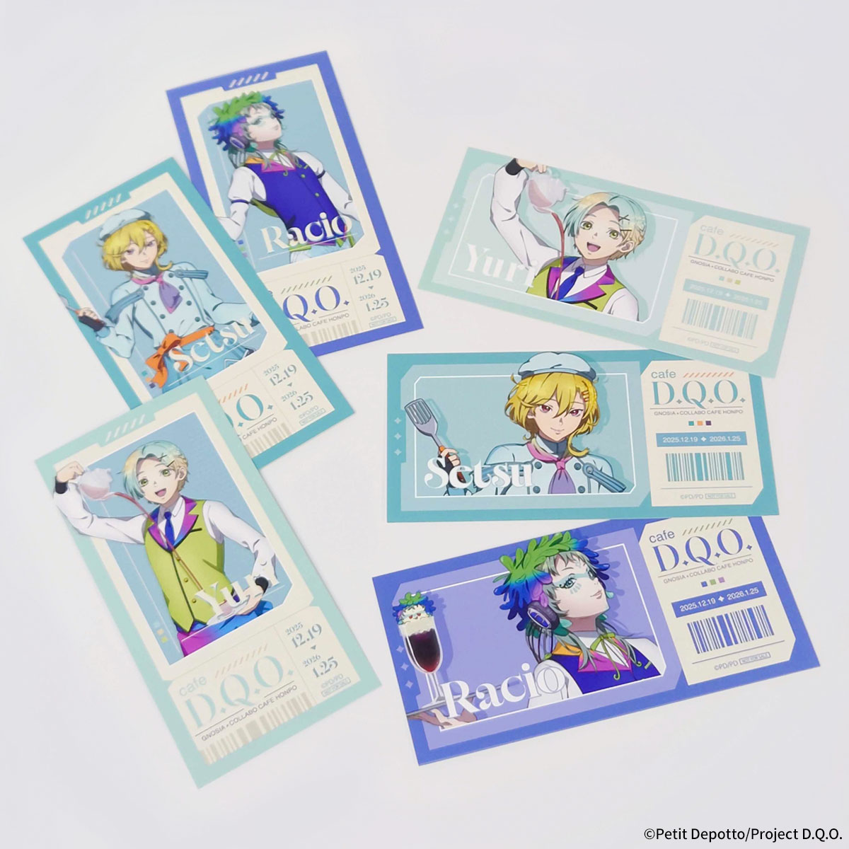 TVアニメ『グノーシア』× #コラボカフェ本舗 🌟cafe D.Q.O.