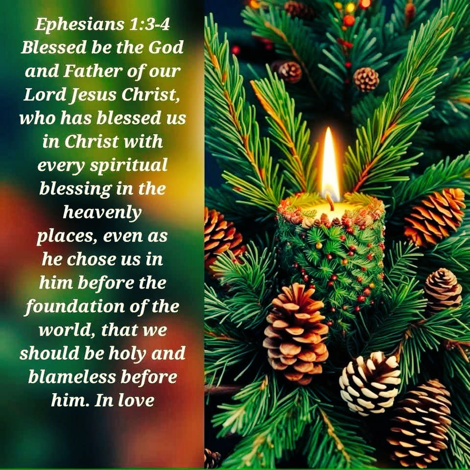 4showuright's tweet photo. Redemption iN✝️Christ

Ephesians 1
📖 3 Blessed be the God &amp; Father of our #LordJesusChrist, Who has blessed us w/all spiritual gifts N the heavenly places iN✝️Christ,
📖 4 Just as He chose us iN✝️Him b4 the foundation of the🌐, that we should #beholy &amp; w/o blame b4 Him iN✝️Love https://t.co/fHpDFvJxyX