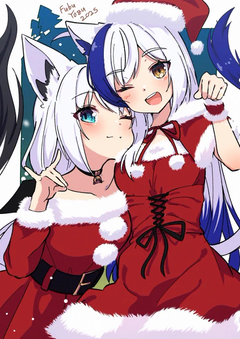 フブよづ MERRY CHRISTMAS! #フブよづ