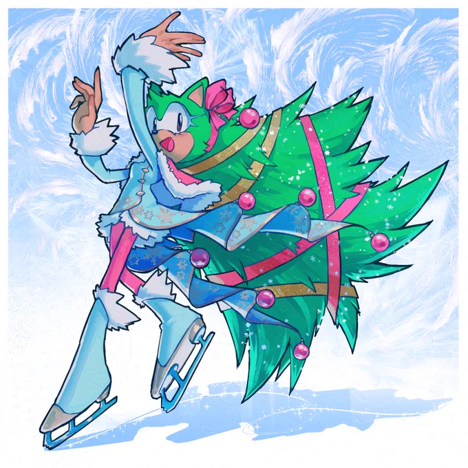 it's that time... And she is back again, my beloved Yolka! Merry Christmas and Happy New Year!