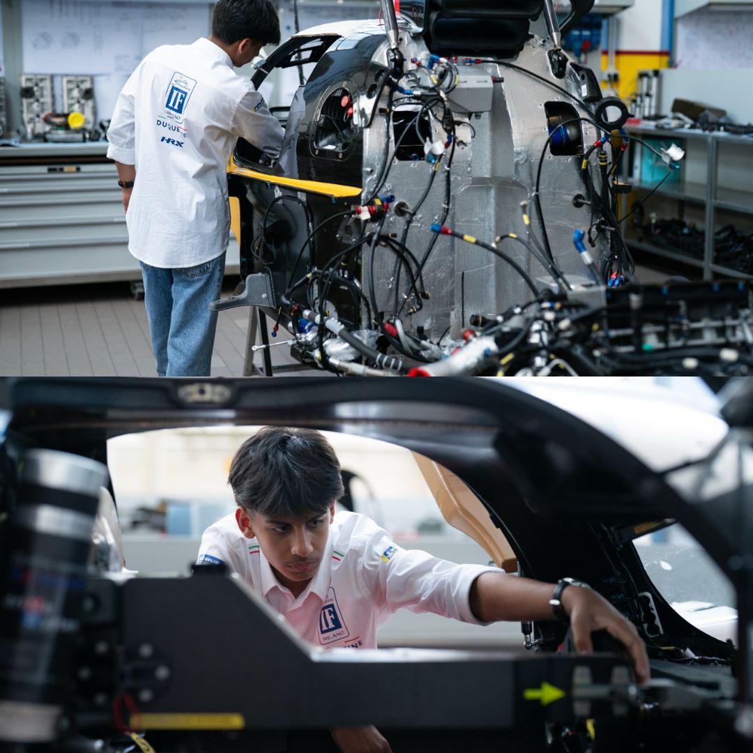 AnisA1433's tweet image. Being inside Michelotto showed me what goes on long before a car ever hits the track. These moments off track shape how I prepare, think, and grow as a driver🏁🏎️

#motorsportengineering #formuladevelopment #racingmindset #f1 #michelotto