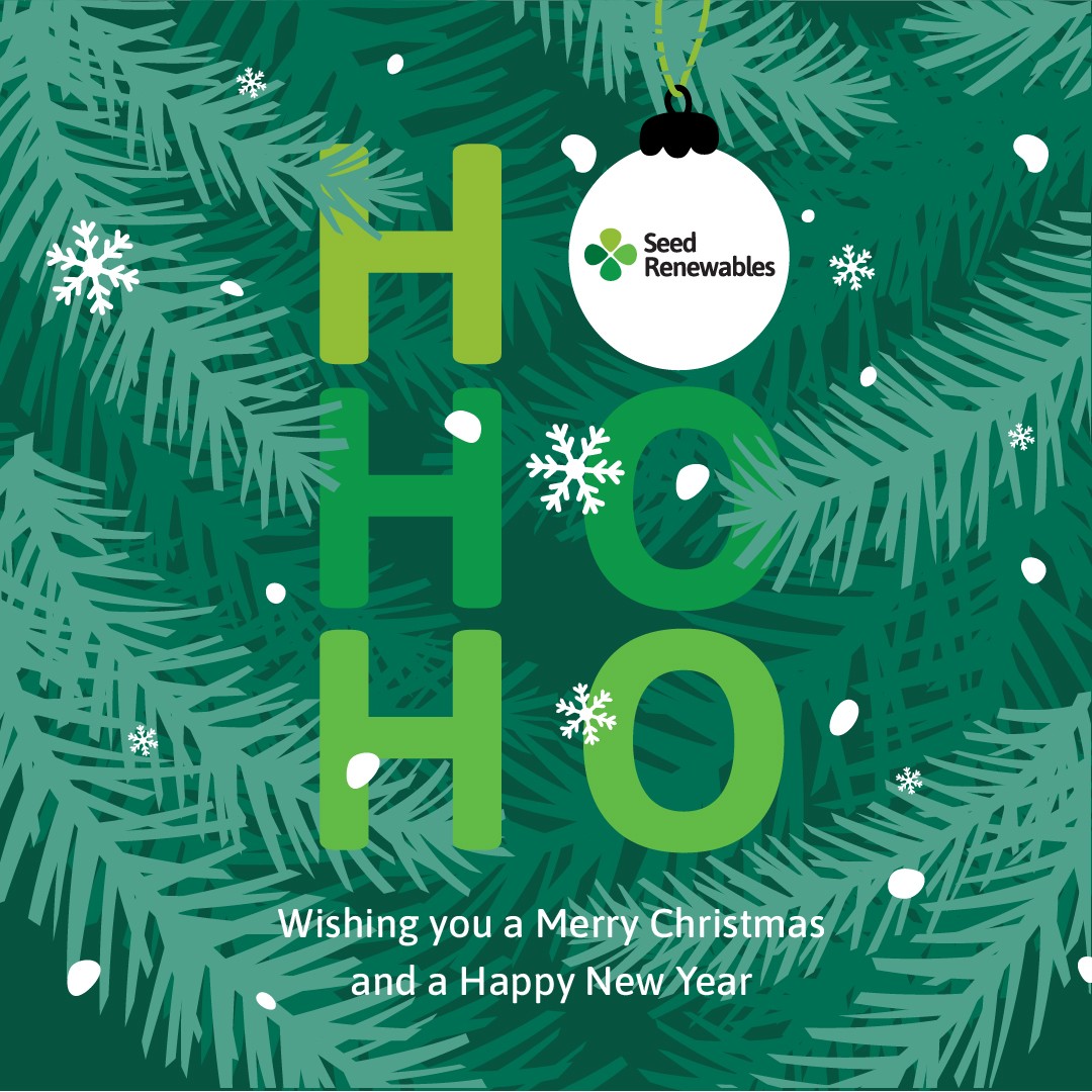 SeedRenewable's tweet photo. On behalf of @seedrenewables, we’d like to thank our fantastic clients, partners, suppliers and project teams for making this such a memorable year.
Now it’s time to recharge the batteries and return in the new year with renewed energy and ready for action!
#Teamwork #energise https://t.co/jNgHn2jAwF