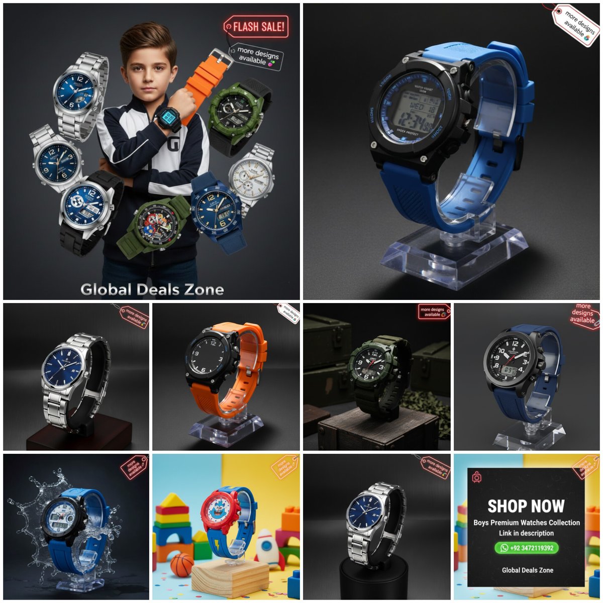 ⌚ BOYS FASHION WATCHES – SPORTY &amp; PREMIUM  

🛍️ Shop Now: amzn.to/4pSoevM

#BoysWatches #KidsFashion #SportWatch #AmazonFinds #GlobalDealsZone