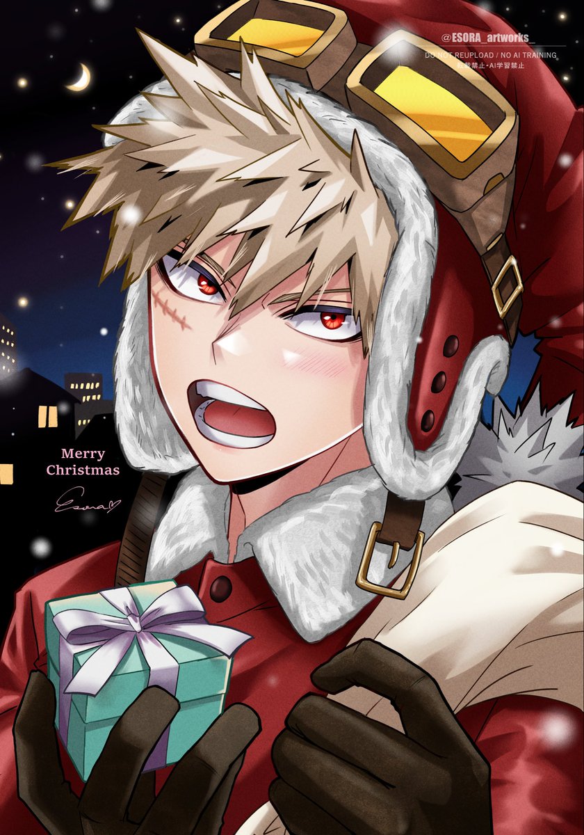 ESORA_artworks_'s tweet photo. サンタ💥ちゃん🎁 https://t.co/PIeEsCjw4o
