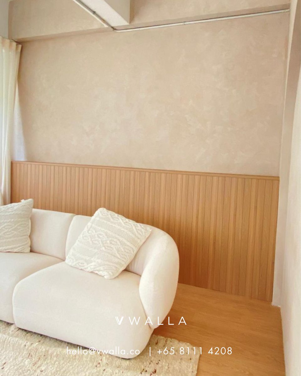 VwallaCo's tweet image. A simple half wall, elevated. ✨ Our plank panels add warmth and texture to this living room.

Plank Fluted Panels (Cedar)

#halfwall #featurewall #flutedpanel #wallpanel #flutedpanels #wallpanels #vwalla